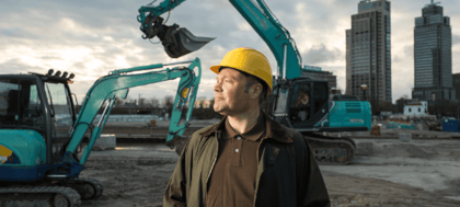 Bouwvakker overdenkt opties tot financieren bedrijfsovername