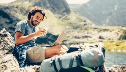 Freelancer leest tips voor vakantie