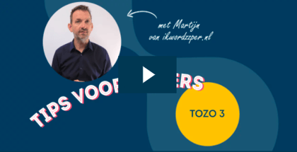 zo vraag je tozo 3 aan