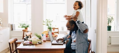 Werken vanuit huis als zzp'er met je kind